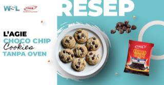 Resep L’agie Choco Chips Cookies Tanpa Oven