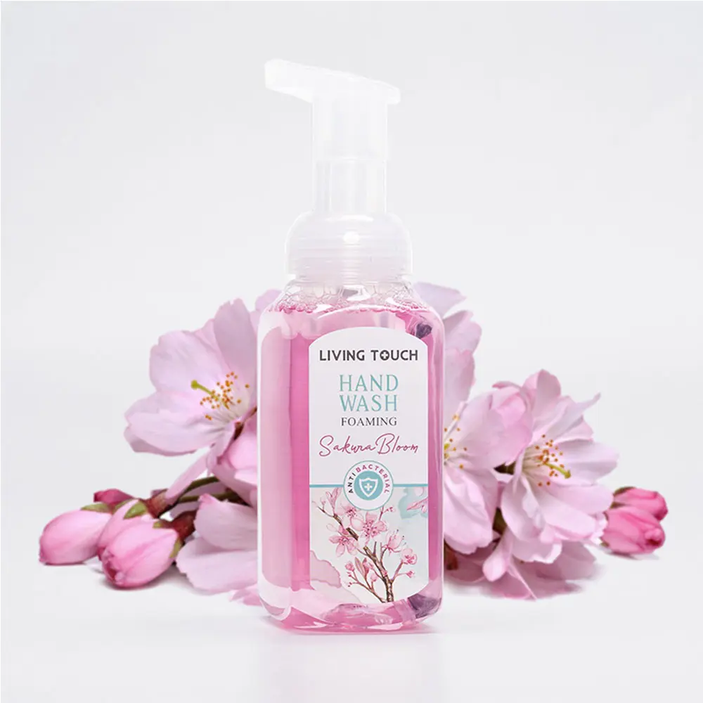Sabun Living Touch Antibacterial Foaming Handwash- Sakura Bloom