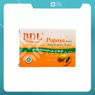 Bdl Papaya Whitening Soap 128 gr
