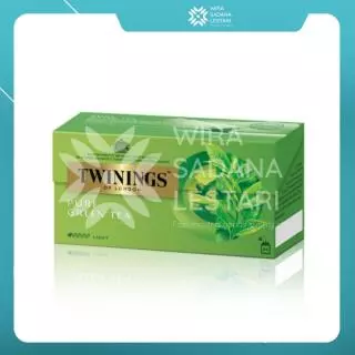 Twinings Celup Pure Greentea 2 gr (Hijau)