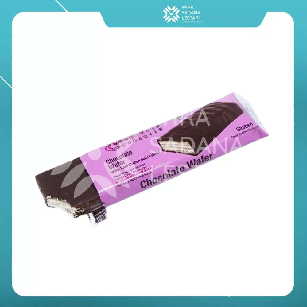 L'AGIE Coklat Wafer Strawberry 20gr