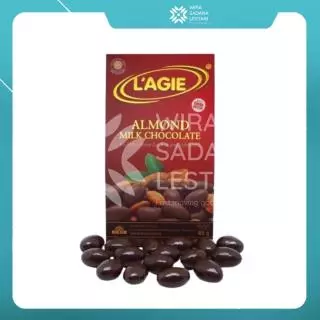 L'AGIE Coklat Almond Milk 65gr