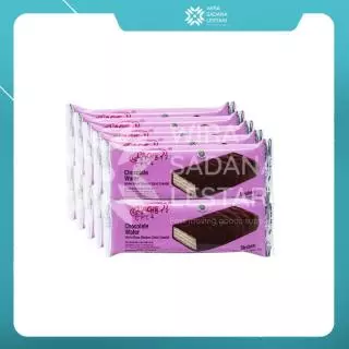 L'AGIE Coklat Wafer Strawberry 10pcs