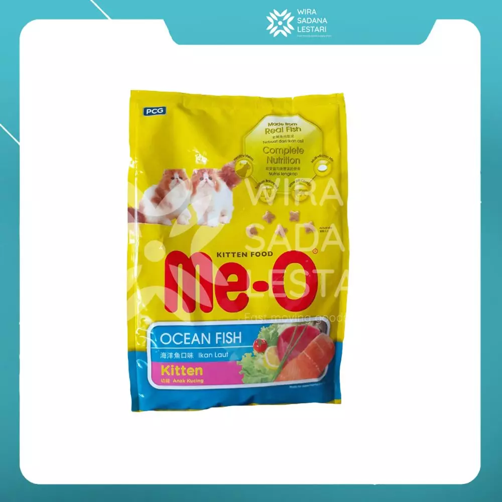 Me-O Dry Cat Kitten Ocean Fish 1.1 Kg / 6 pcs