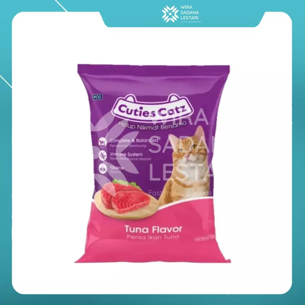 Cuties Catz Cat Food Kitten Tuna 450g / 20 pcs