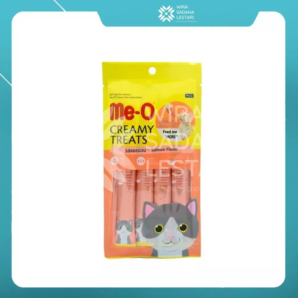 Me-O Creamy Treats Cat Salmon Flavor 15g/ 96 pcs
