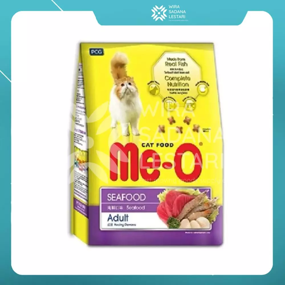 Me-O Dry Cat Adult Seafood 1.2 Kg/ 6 pcs
