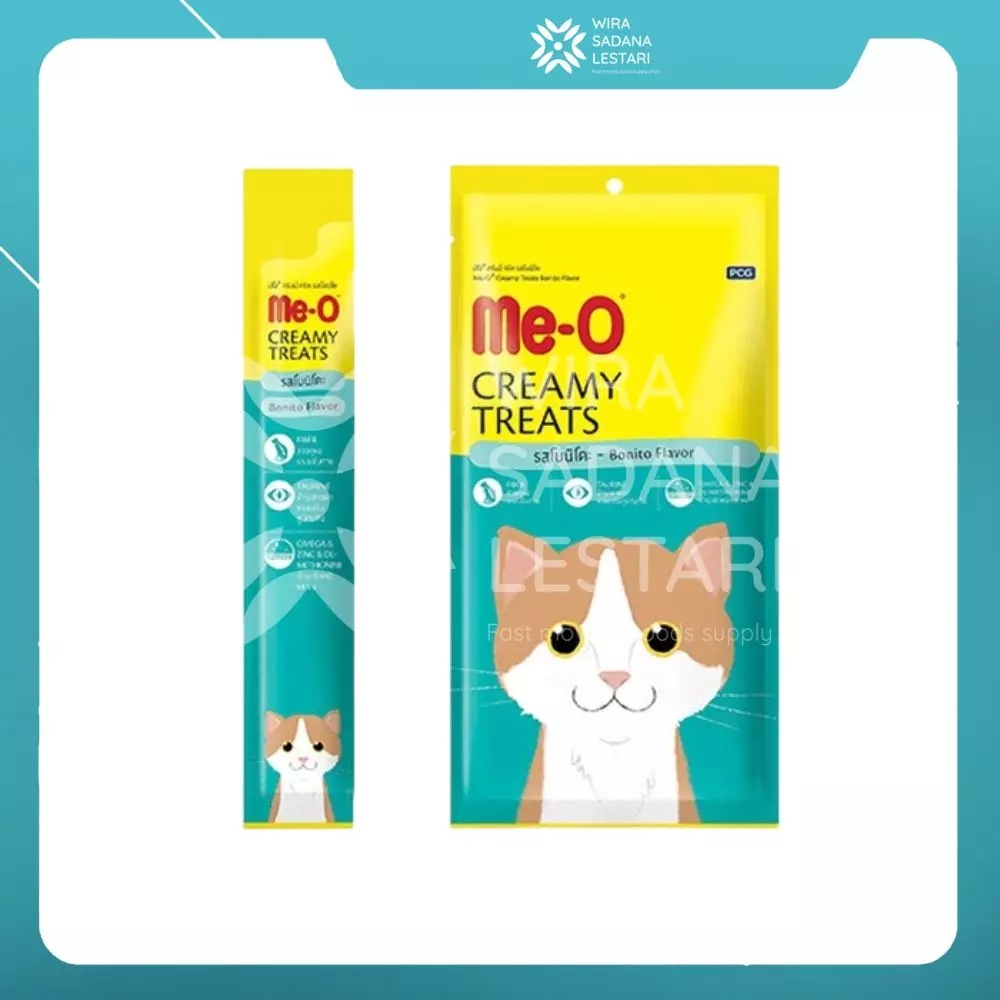 Me-O Creamy Treats Cat Bonito Flavor 15g/ 240 pcs