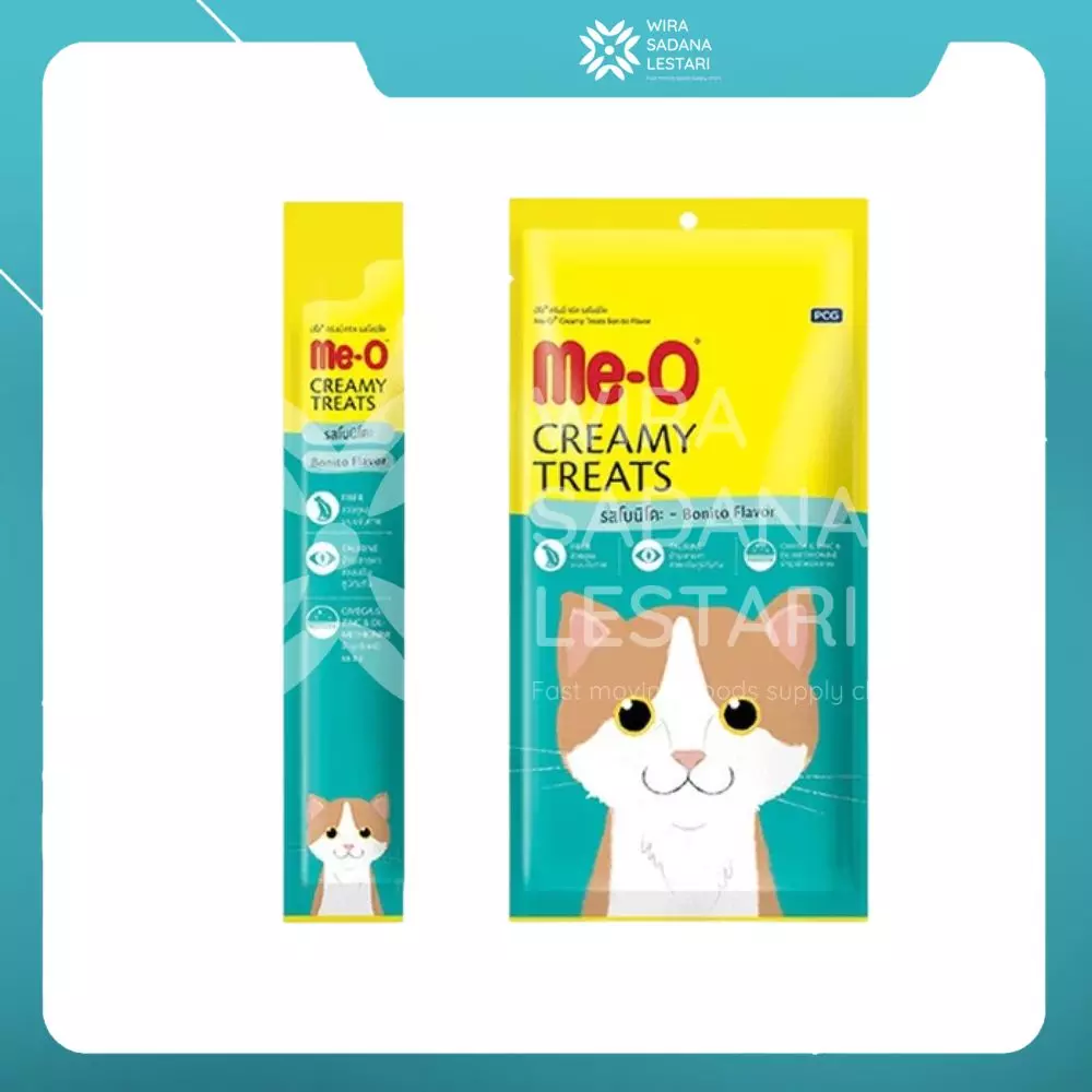 Me-O Creamy Treats Cat Bonito Flavor 15g/ 96 pcs