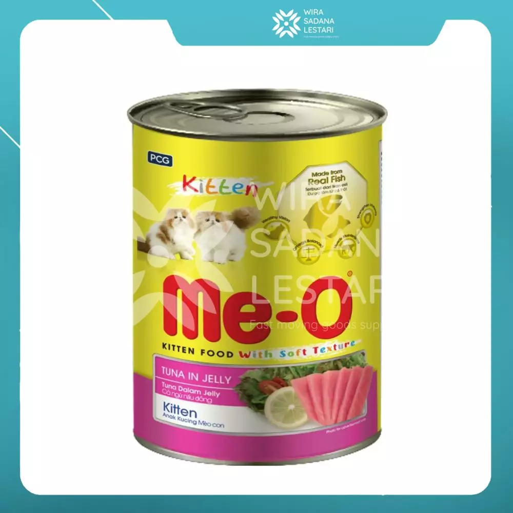 Me-O Can Cat Kitten Tuna 400 Gr/ 24 pcs