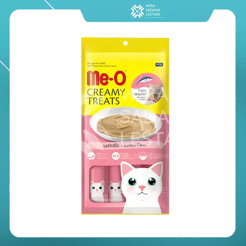 Me-O Creamy Treats Cat Katsuo Flavor 15g/ 96 pcs