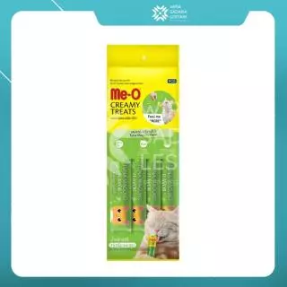 Me-O Creamy Treats Cat Makuro Flavor 15g/ 96 pcs