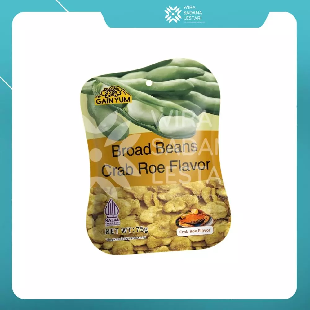 Broad Beans Crab Roe Flavor 75gr