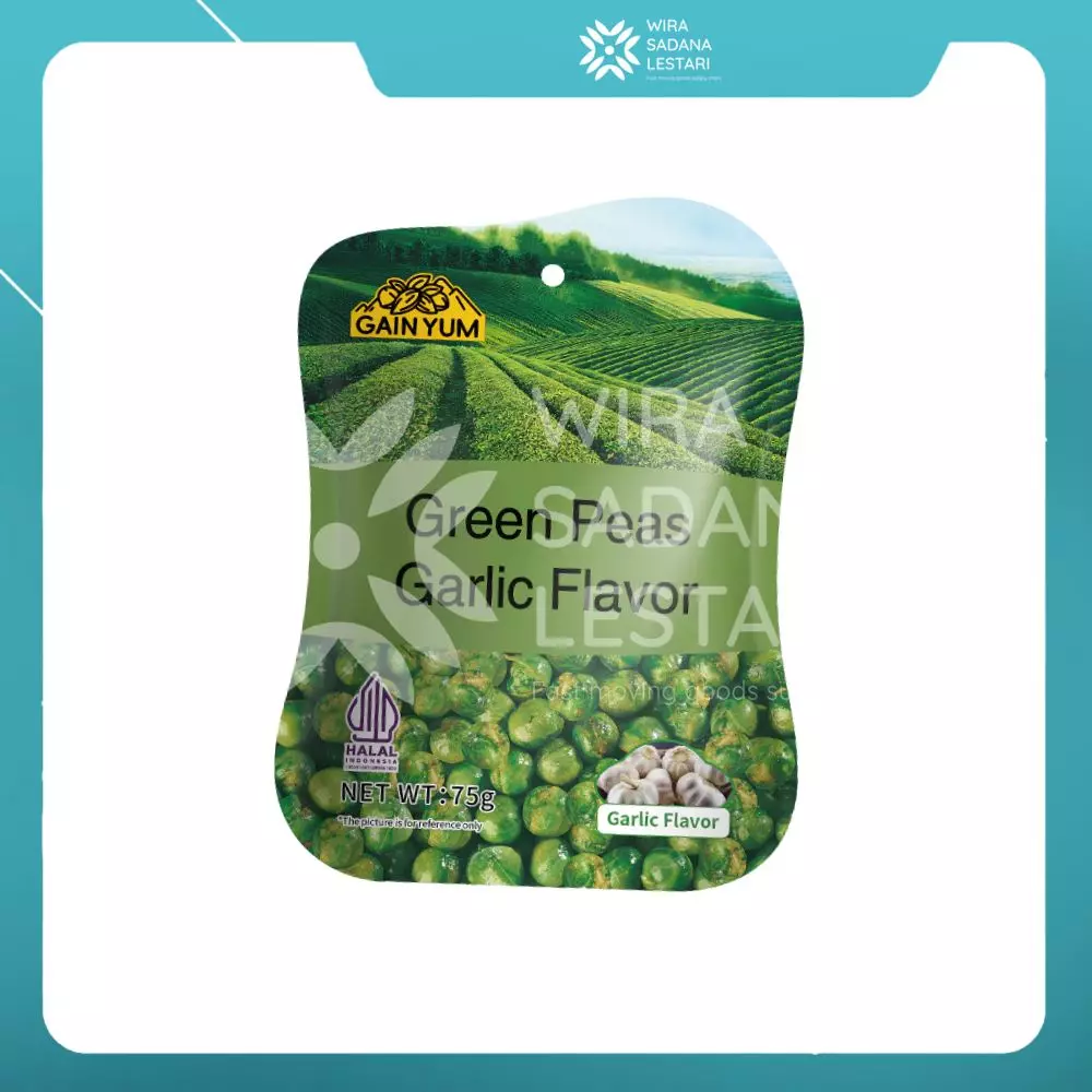 Green Peas Garlic Flavor 75gr (B)